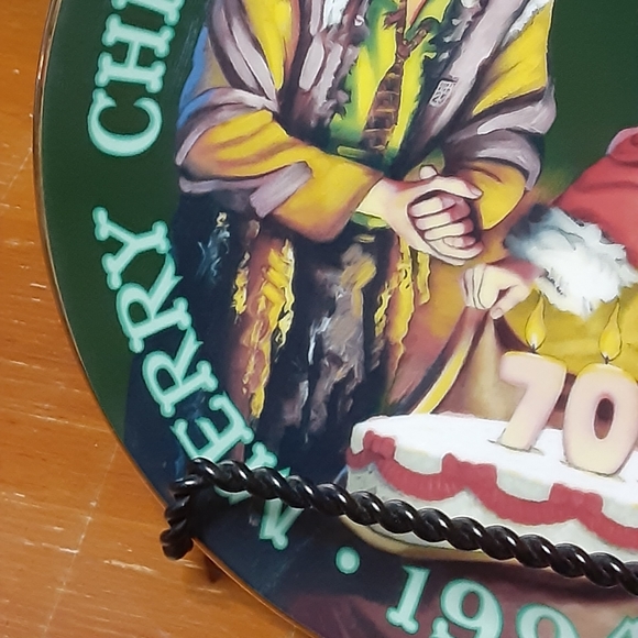 Vintage Emmett Kelly, Jr. 70th Birthday Commemorative Limited Edition Plate - Picture 5 of 7